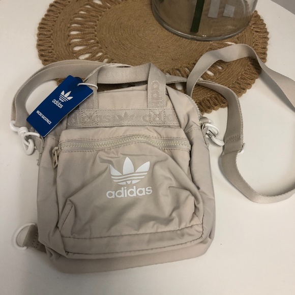 adidas micro backpack beige